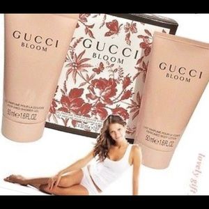Gucci bloom lotion and shower gel